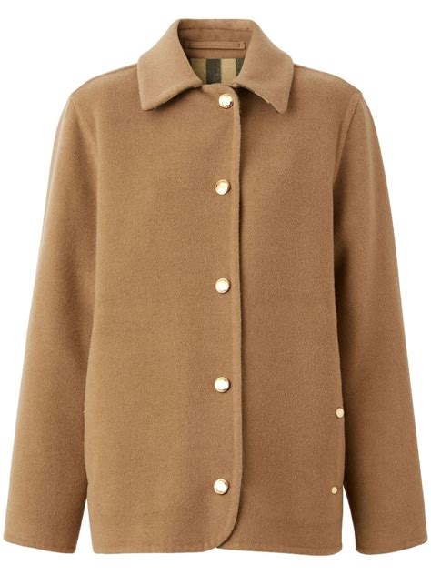 burberry wool jacket woman|burberry felted wool topcoat.